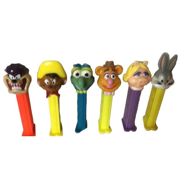 pez dispensers lot - Looney tunes and Muppets All Footed - Picture 2 of 3